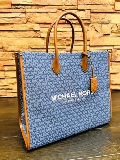 ほぼ新品未使用♡ トートバッグデニムモノグラム MICHAEL KORS