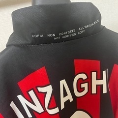 AC ミラン　サッカー レプリカ Tシャツ　中古品　Filippo Inzaghi フィリッポ・インザーギの画像