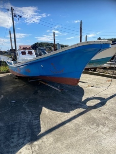 船　釣船　和船80馬力