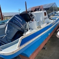 船 釣船 和船80馬力