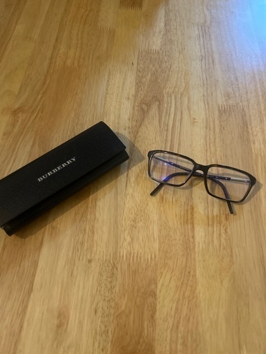 【中古品】Burberry メガネ＋ケースセット