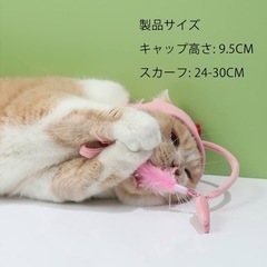 MEOW 猫 ティーザー おもちゃ 頭装着 からかい 2個セットの画像