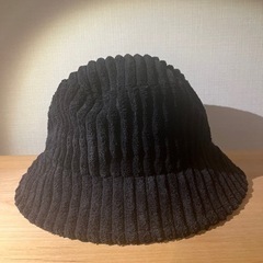 コーデュロイ バケット ハット　中古品（状態良品）