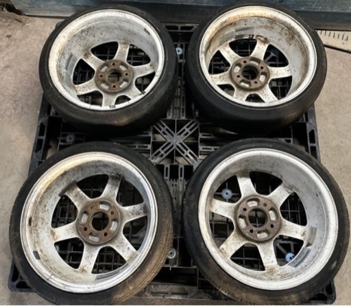 TE37 15inch6.5j+35 軽量