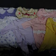 キッズ 洋服  ロンパース 1枚400円 女の子 子供服の画像
