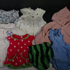 キッズ 洋服  ロンパース 1枚400円 女の子 子供服の画像