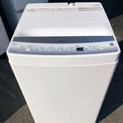 福岡市内配送設置無料　2021年式　Haier JW-E70CF 7.0kg おしゃれ着コース搭載の洗濯機