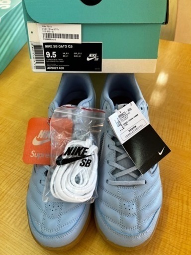 新品 NIKE Supreme SB GATO QS 9.5 27.5cm