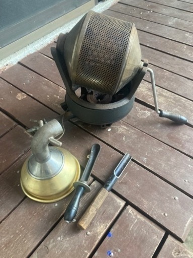 ユニオン　サンプルロースター　手回し焙煎機