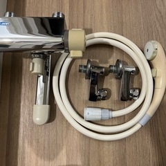 サーモスタット シャワー 水栓 手元ストップ付き