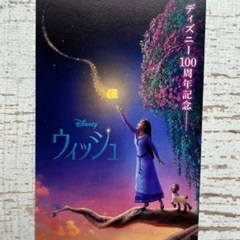 【未使用】ムビチケ 一般 1枚 ウィッシュ ディズニー 映画 ネ...