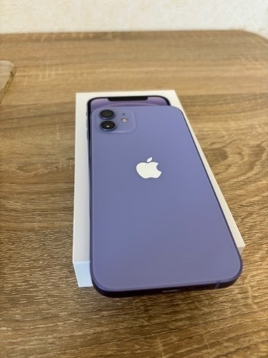 iPhone 12 64GB SIMフリー パープル 中古