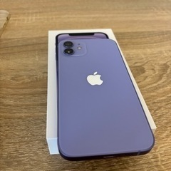 iPhone 12 64GB SIMフリー パープル 中古の画像