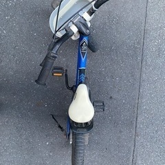 子ども用16インチ自転車　男の子　ジャンクの画像