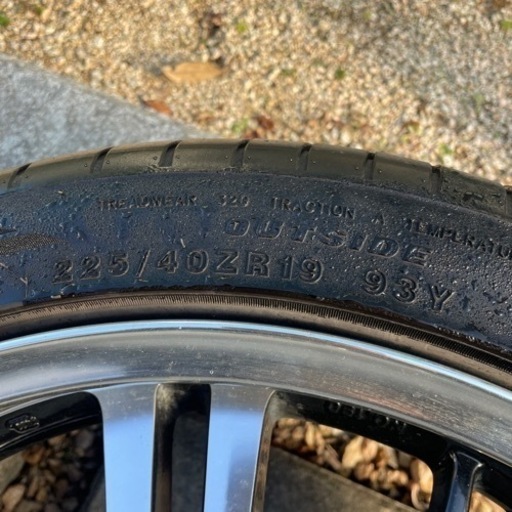 タイヤホイールゼット　225 40 19r
