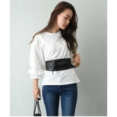 《取引中》サッシュベルト ハイウエスト リボンの画像