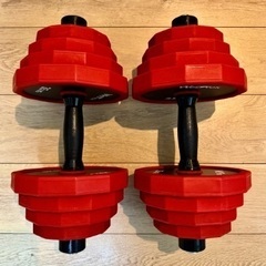 可変式ダンベル　20kg×2 の画像