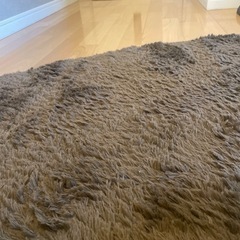 ラグ ラグマット 北欧 カーペット ラグ 秋 冬 おしゃれ ラビットファーの画像