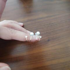 2連風ピアス
