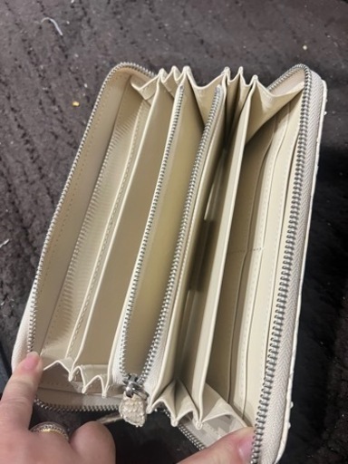 白蛇皮お財布