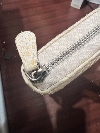 白蛇皮お財布