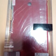 【ブライトンネット】『ASUS MeMo Pad HD7 (ME173X)用　レザースタンドケース （レッド）　BM-HD7FLSTD/R』[Leather Stand Case]の画像