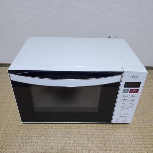 【決定済】Haier ハイアール 電子レンジ JM-FH18D 動作確認済み メンテナンス済み