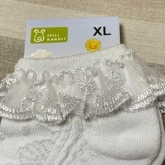 【新品】フォーマルにも！！レースソックス　　　k No.34の画像