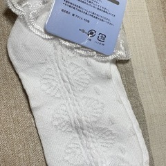 【新品】フォーマルにも！！レースソックス　　　k No.34の画像