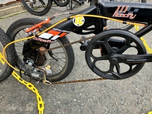 ⭐️人気⭐️DOPPELGANGER ドッペルギャンガー 16インチ 折り畳み自転車 No.1245 ドッペルゲンガー