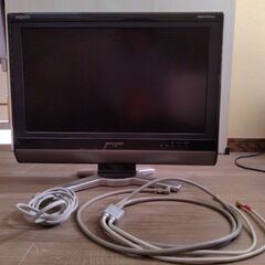 20型テレビ　アクオスの画像