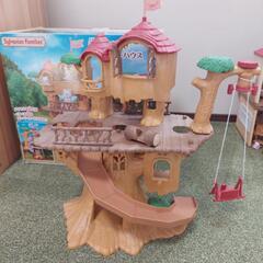 美品！シルバニアファミリー⭐森のどきどきツリーハウス！の画像