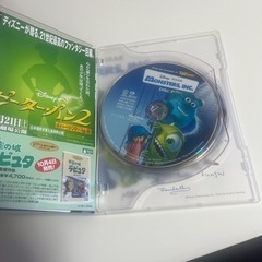 ディズニー　モンスターズインク　DVDの画像