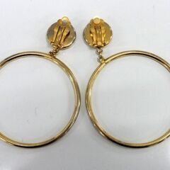 CLEBEL ヴィンテージ イヤリング ゴールド/金 直径：約6cm レディース アクセサリー 札幌市 中央区 南12条の画像