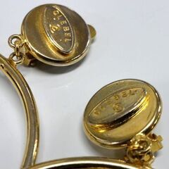 CLEBEL ヴィンテージ イヤリング ゴールド/金 直径：約6cm レディース アクセサリー 札幌市 中央区 南12条の画像