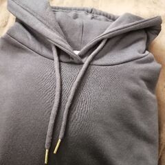 ◆新品◆パーカー付き裏起毛ロングワンピース・チュニック風（LLサ...