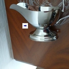 【未使用品】YUKIWA ステンレス ソースポットx2個の画像