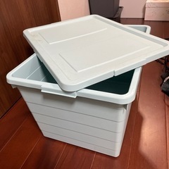 IKEA 収納ケース　ライトブルー