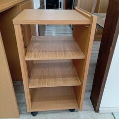 ☆再値下げしました❗【無印良品】レンジボード 食器棚 ワゴン付き 幅