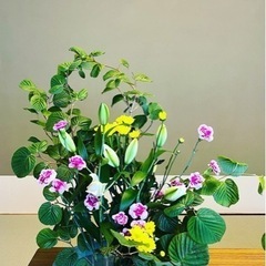 あなたでも生けれる生け花の画像