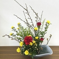 あなたでも生けれる生け花の画像