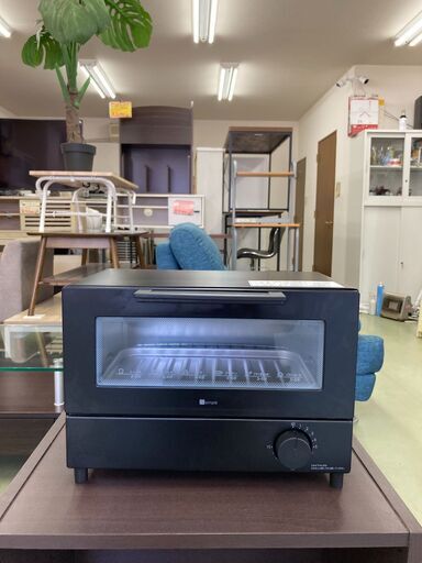 【リサイクルショップ　ピカソ　小松原】2022年製 ニトリ 単機能オーブントースター Nココル NT07 ブラック★9066★