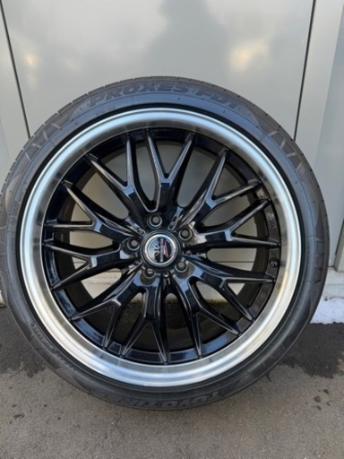 (春先まで)19インチタイヤホイール4本　マルチフォルケッタⅡ