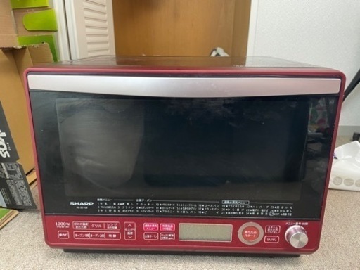 SHARPオーブン機能付き電子レンジ【ジャンク】