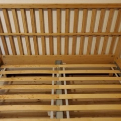 お渡し予定者様決定】IKEA KONGSHUS ベッドフレーム (さな) 本郷台の