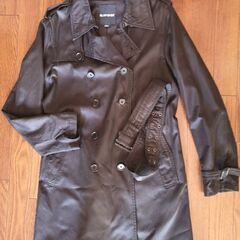 トレンチコート黒　Men's