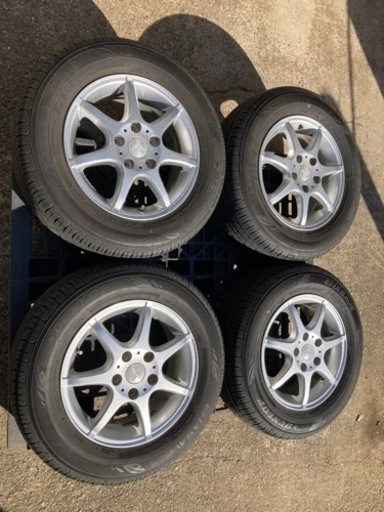 深溝８分～ダンロップ エナセーブEC203 205/65R15 Aida 6J +53 PCD114.3