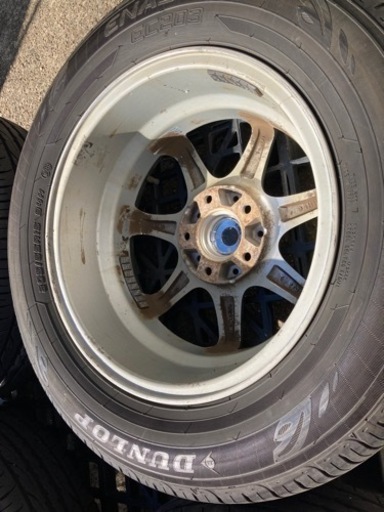 深溝８分～ダンロップ エナセーブEC203 205/65R15 Aida 6J +53 PCD114.3 深溝8分～ダンロップ エナセーブEC203 205/65R15 Aida 6J +53 PCD114.3