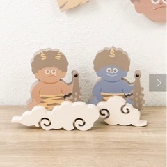 スリコ　赤鬼と青鬼のオブジェ