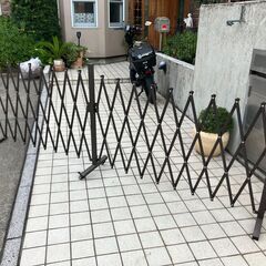 アコーディオン門扉　